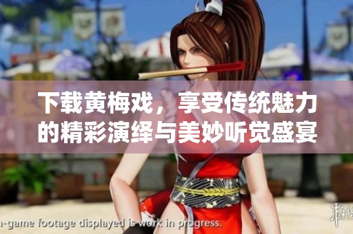 下载黄梅戏，享受传统魅力的精彩演绎与美妙听觉盛宴