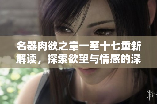 名器肉欲之章一至十七重新解读，探索欲望与情感的深层次交织