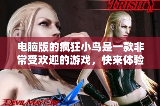 电脑版的疯狂小鸟是一款非常受欢迎的游戏，快来体验一下吧