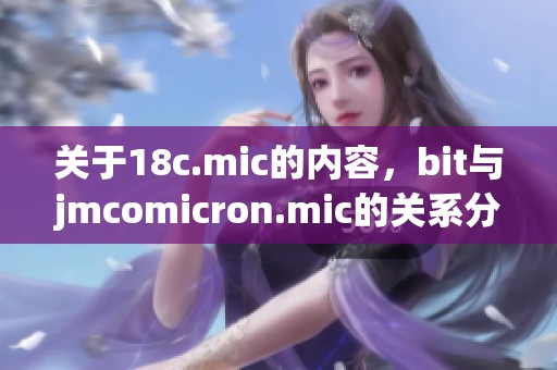关于18c.mic的内容，bit与jmcomicron.mic的关系分析与探讨