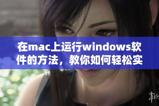 在mac上运行windows软件的方法，教你如何轻松实现这一过程