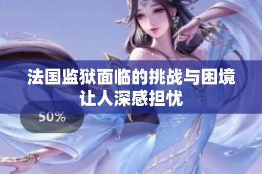 法国监狱面临的挑战与困境让人深感担忧