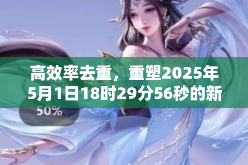 高效率去重，重塑2025年5月1日18时29分56秒的新标准