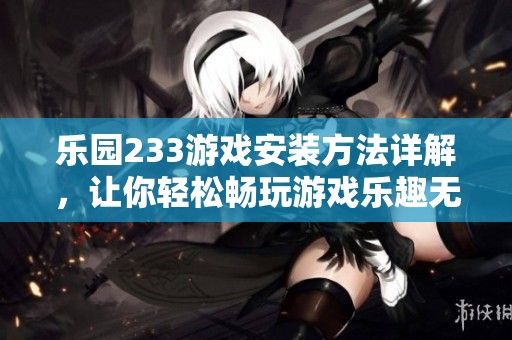 乐园233游戏安装方法详解，让你轻松畅玩游戏乐趣无限