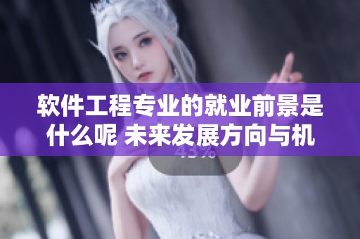 软件工程专业的就业前景是什么呢 未来发展方向与机会解析