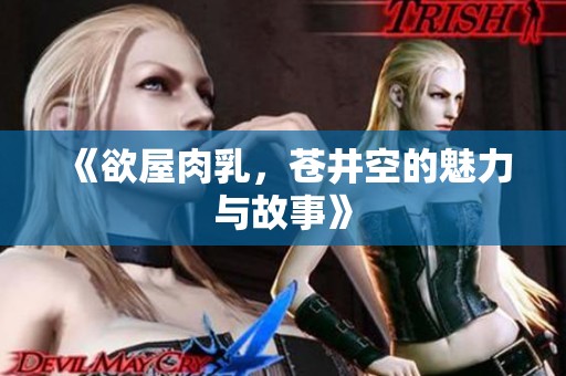《欲屋肉乳，苍井空的魅力与故事》