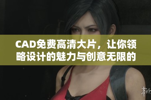 CAD免费高清大片，让你领略设计的魅力与创意无限的世界