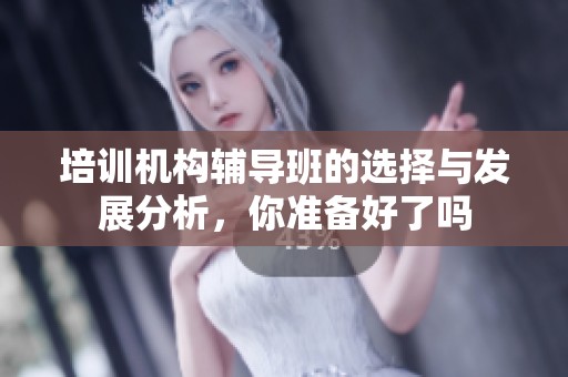 培训机构辅导班的选择与发展分析，你准备好了吗