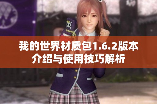 我的世界材质包1.6.2版本介绍与使用技巧解析