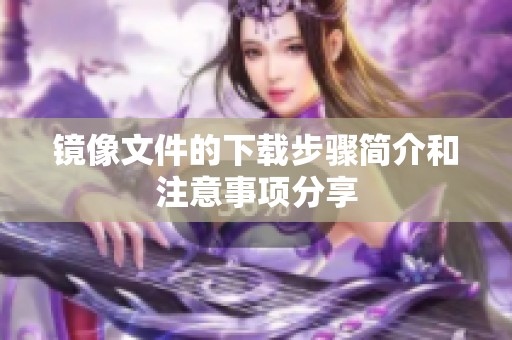 镜像文件的下载步骤简介和注意事项分享