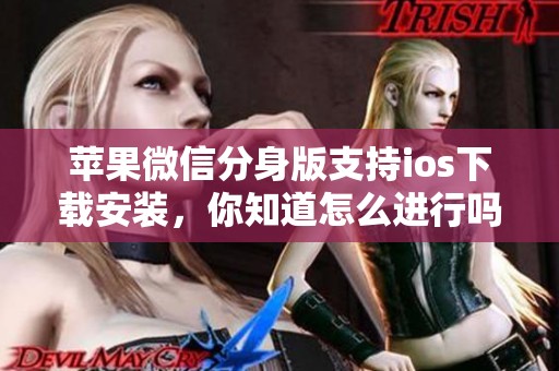 苹果微信分身版支持ios下载安装，你知道怎么进行吗