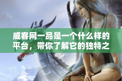 威客网一品是一个什么样的平台，带你了解它的独特之处和优势。