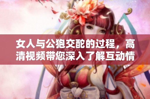 女人与公狍交酡的过程，高清视频带您深入了解互动情境