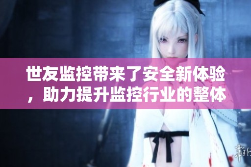 世友监控带来了安全新体验，助力提升监控行业的整体水平