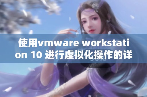使用vmware workstation 10 进行虚拟化操作的详细指南与技巧分享