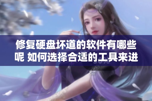 修复硬盘坏道的软件有哪些呢 如何选择合适的工具来进行修复