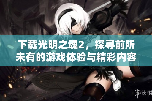 下载光明之魂2，探寻前所未有的游戏体验与精彩内容