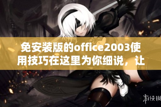 免安装版的office2003使用技巧在这里为你细说，让工作更高效！