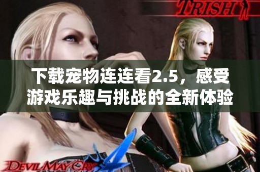 下载宠物连连看2.5，感受游戏乐趣与挑战的全新体验