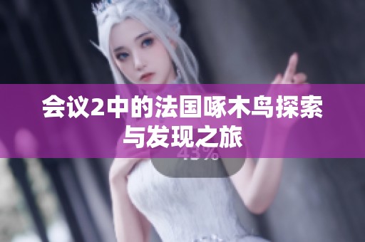 会议2中的法国啄木鸟探索与发现之旅