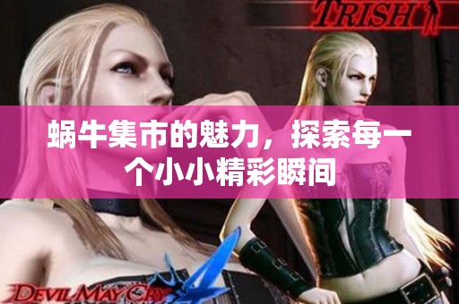 蜗牛集市的魅力，探索每一个小小精彩瞬间