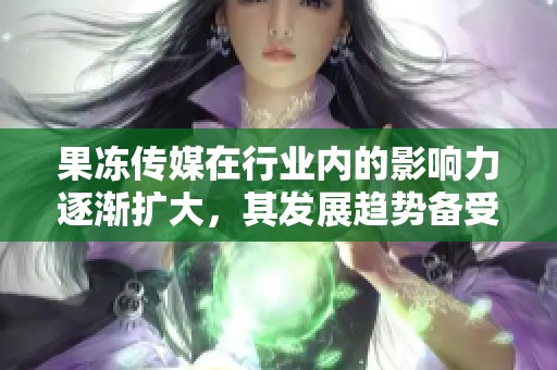 果冻传媒在行业内的影响力逐渐扩大，其发展趋势备受关注