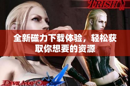 全新磁力下载体验，轻松获取你想要的资源
