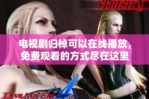 电视剧归棹可以在线播放，免费观看的方式尽在这里