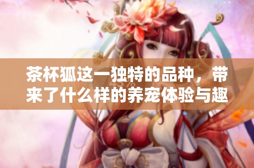 茶杯狐这一独特的品种，带来了什么样的养宠体验与趣味呢