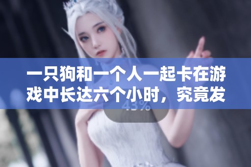 一只狗和一个人一起卡在游戏中长达六个小时，究竟发生了什么呢
