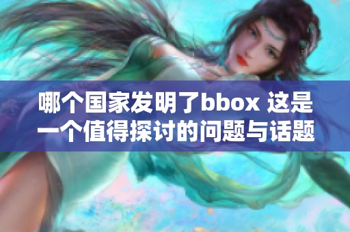 哪个国家发明了bbox 这是一个值得探讨的问题与话题
