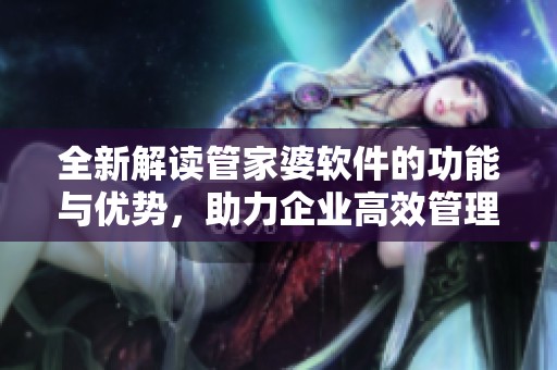 全新解读管家婆软件的功能与优势，助力企业高效管理财务与业务