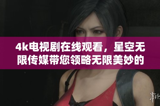 4k电视剧在线观看，星空无限传媒带您领略无限美妙的视听体验