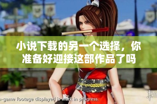 小说下载的另一个选择，你准备好迎接这部作品了吗