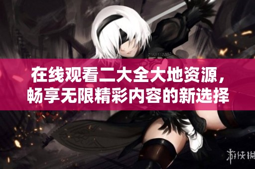 在线观看二大全大地资源，畅享无限精彩内容的新选择